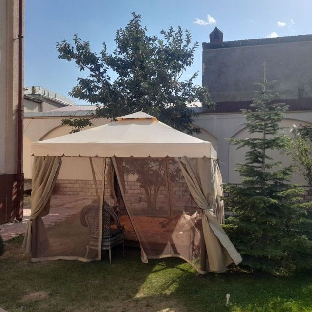 Баннер тент бризент навесларга зонтик  соябон бассан усти ичига