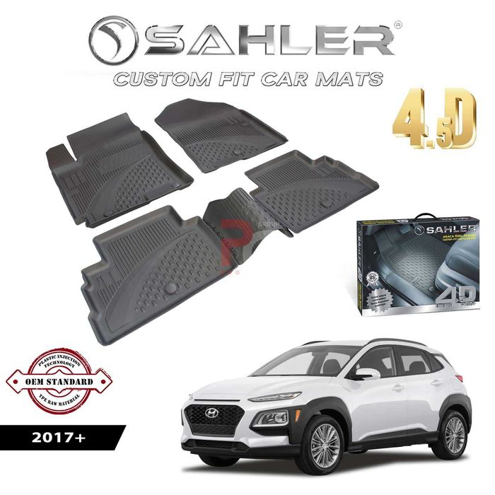 Гумени стелки за Hyundai Kona / Хюндай Кона / 2017+