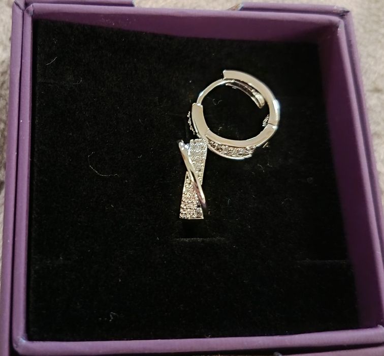 Дамски сребърни обици