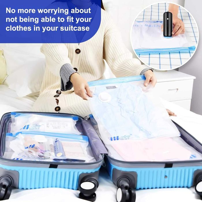 Вакумна помпа за запечатване за дома, съхранение на храна, дрехи