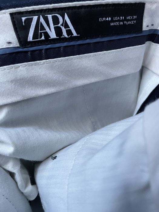 Costum Zara barbati in carouri