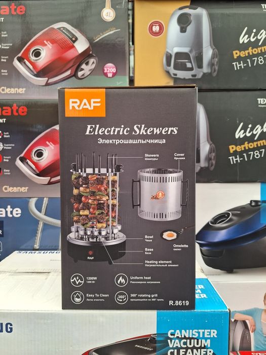 Доставка! 8 шампур шашлычница Shashlik aparat 8 ta sixli shashliknitsa