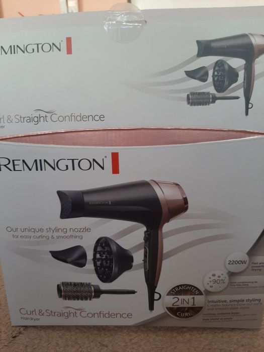Сешоар за къдрене и изправяне Remington  Curl&Straight  2200W