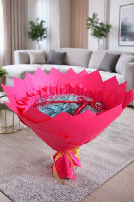 Денежный букет в наличий и на заказ