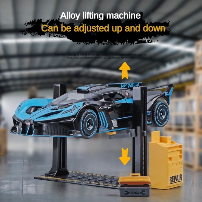 Мини гараж сервис для металлических машин масштабных - Доставка