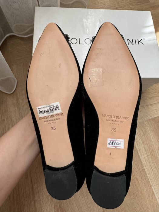 Балетки Manolo Blahnik