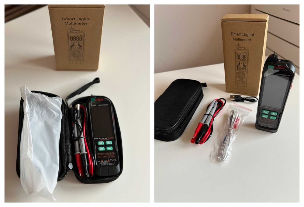 Професионален цифров мултицет MESTEK ZL128B Pro  с USB зареждане