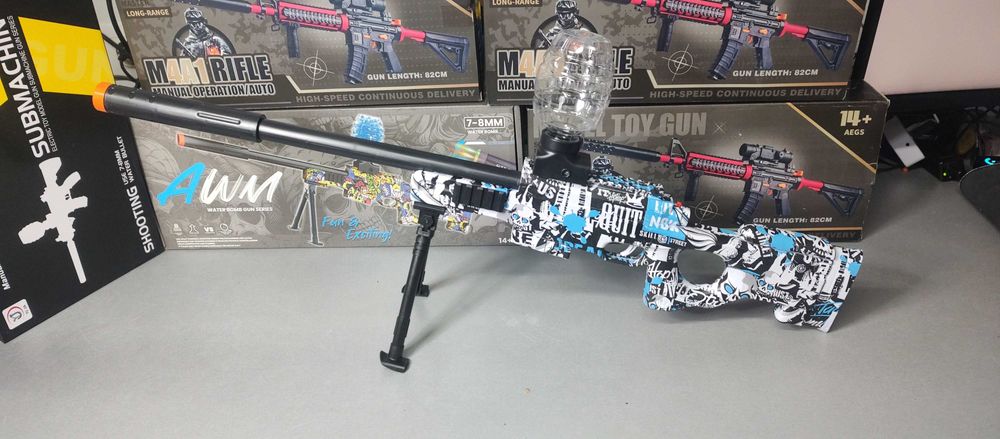 Електрически автомат Гел Бластер с меки топчета