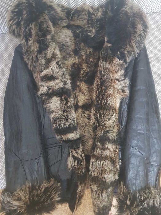 Дубленка женская кожаная