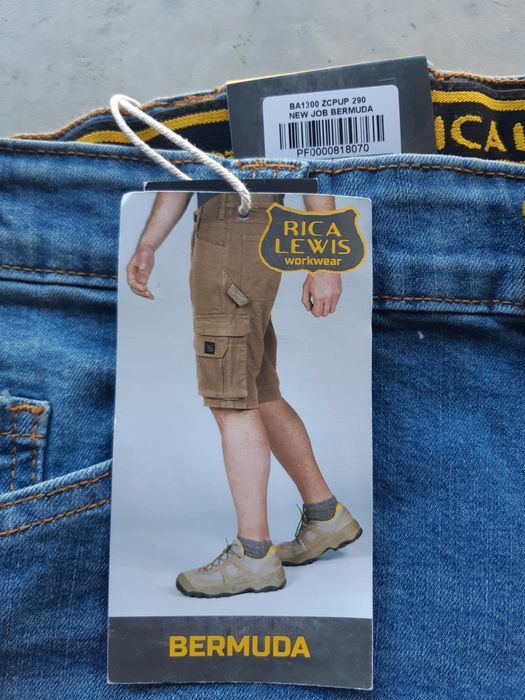 Rica Lewis pantaloni scurți/bermuda de munca material elastic