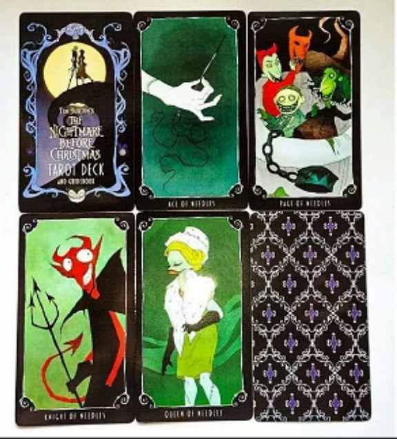 Таро "Ночь кошмаров перед Рождеством"(The Nightmare before Christmas)!