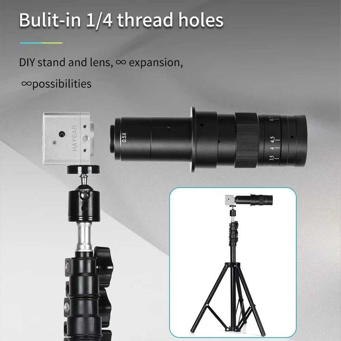 4K 30FPS 1080p 60FPS SONY IMX678 sensor HDMI USB 2.0 HAYEAR HY-6210S компактна дигитална камера микроскоп SMD
