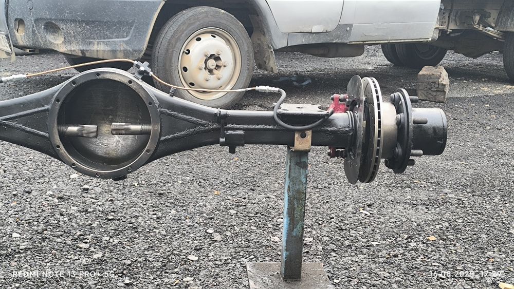 задние дисковые тормоза на газе