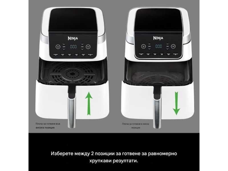 Еър Фрайър с 6 Функции за Готвене Ninja MAX PRO AF180EUWH – 6.2L, Бял