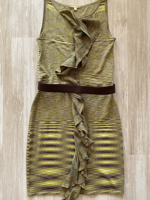 Трикотажное модное платье