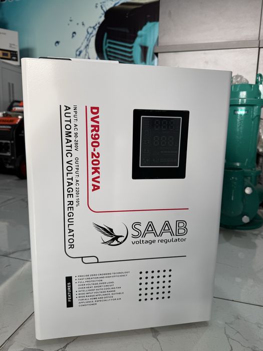 90dan ko’taradigan stabilizator DVR90/ 20 кВт стабилизатор напряжения