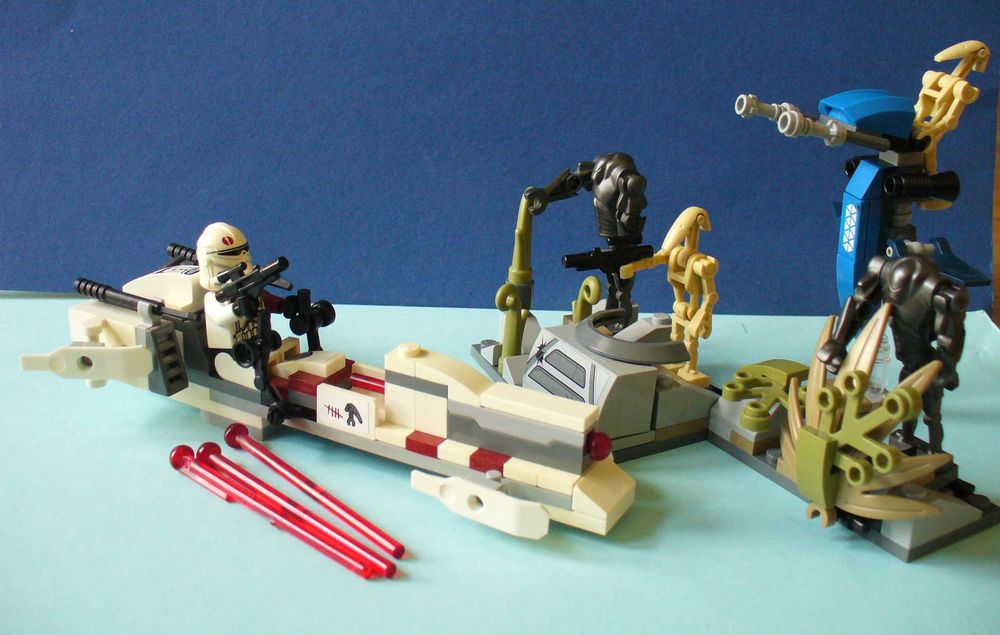 LEGO® Star Wars модели 75042, 75037 и7914