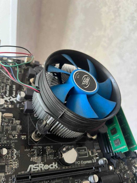 Кулер Deepcool, медный, 4 пиновый, тихий