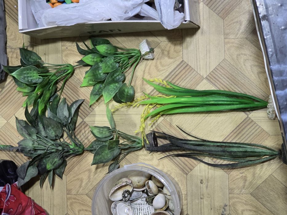 Два аквариума и аксессуары для аквариума