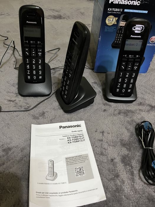 Telefon fix Panasonic KX-TGB613 Trio