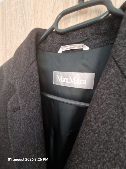 Palton Max Mara gri