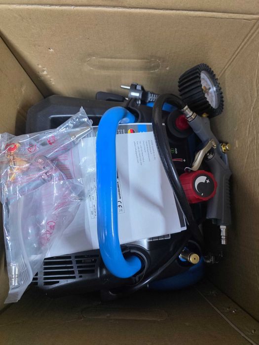 Gude AIRPOWER 190/08/6 compresor aer electric Debit aer aspirat: 145 l/min | 6 l | 8 bar | Fara ulei | 230 V