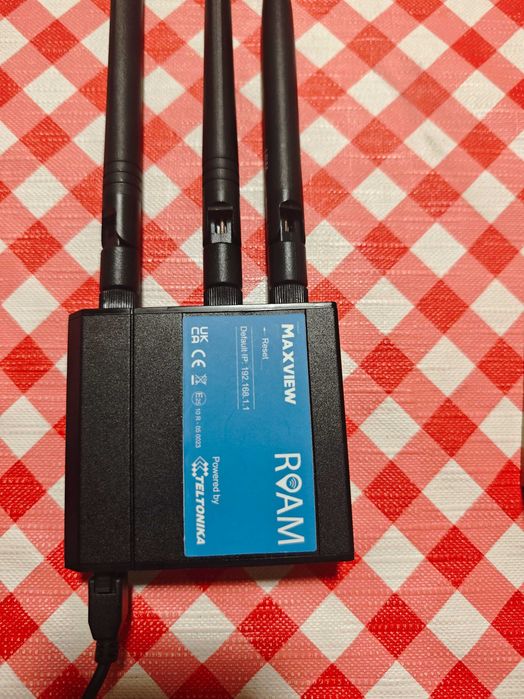 4G LTE рутер Teltonika Maxview ROAM за кемпер каравана бус + LTE антени