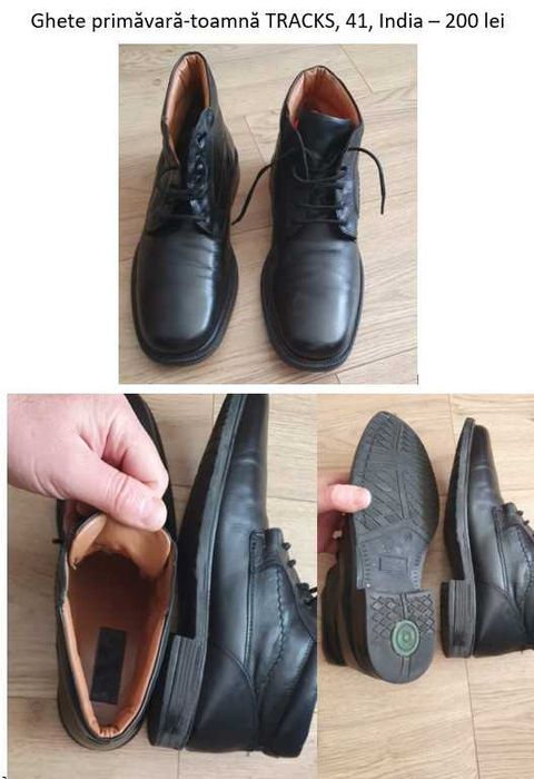 Bocanci, ghete Wesco, talpă Vibram , 42