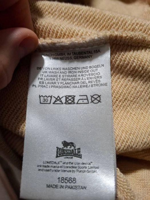Lonsdale кофта зипка