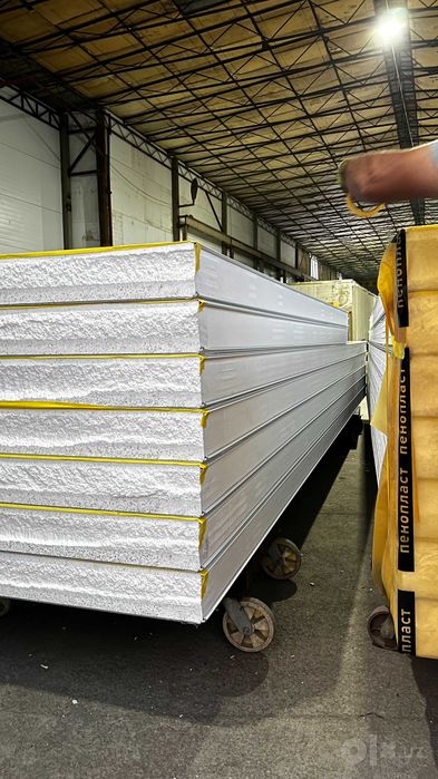 Sendvich panel 50/80/100 mm — zavod narxi, yetkazib berish, montaj