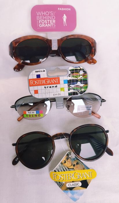 Lot 6 perechi ochelari de soare pentru doamne, Foster Grant, prorectie