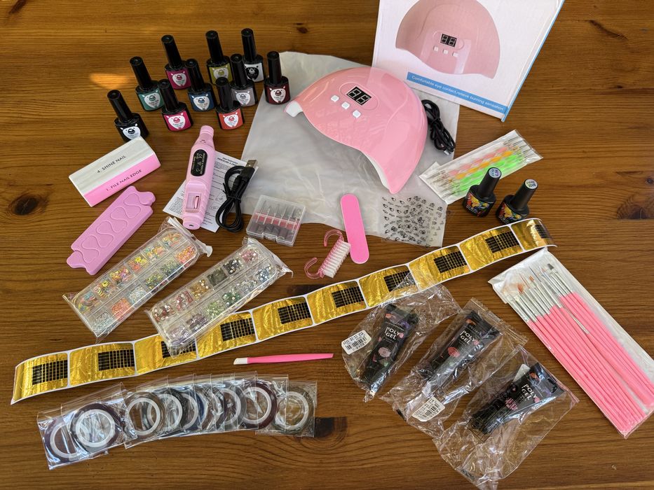 Комплект за маникюр електрическа пила гел лак