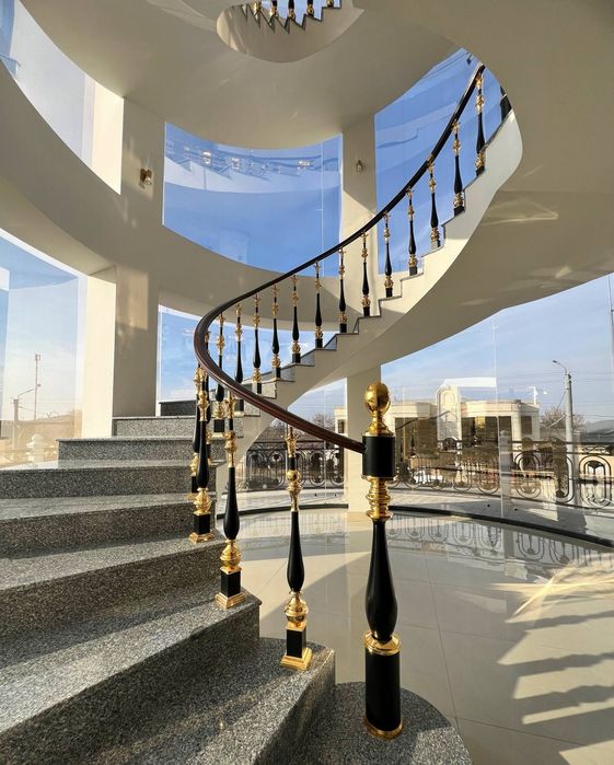 Установка перила из нержавейки