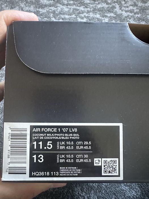 AIR FORCE 1 '07 LV8 -NOU-   Marime: 45,5