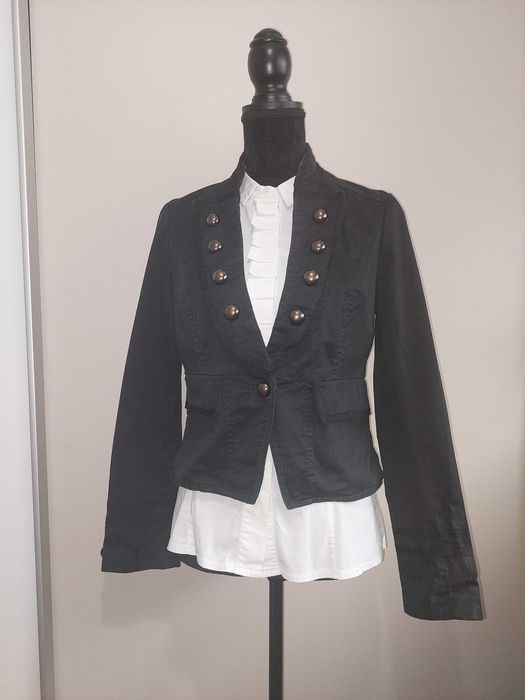 Jacheta military neagră New Look