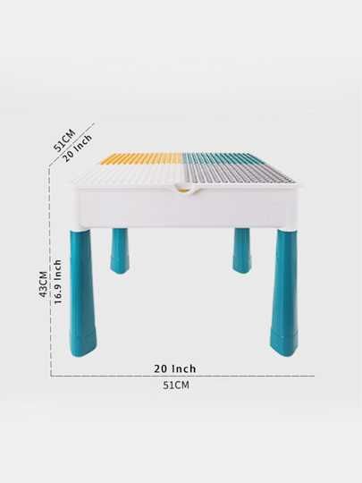 Конструктор стол и стул, детский, игровой, развивающий от 5+ года