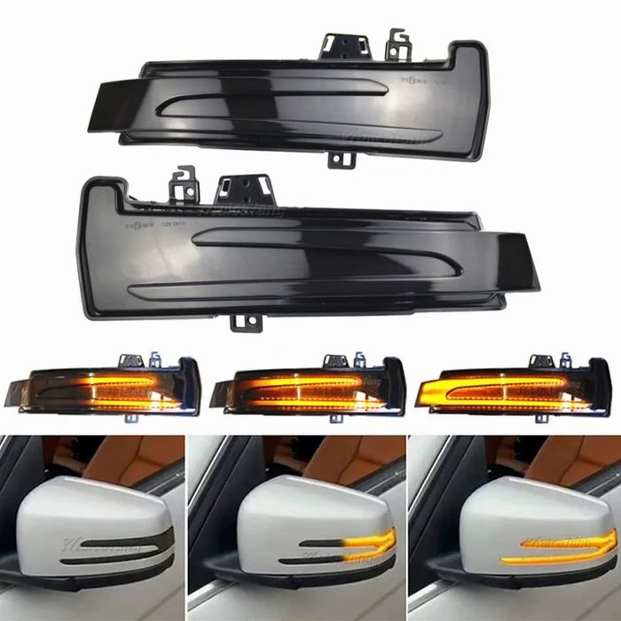 Semnalizatoare Dinamice Oglinzi Mercedes A B C E S CLA CLS GLA Class