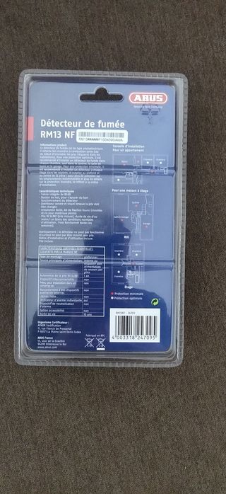 Detector de fum abus rm13 nf