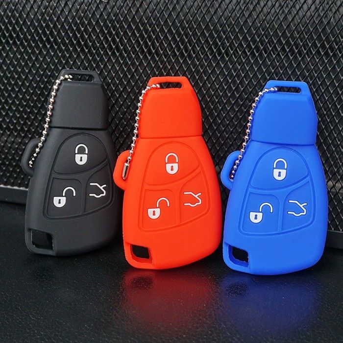 Силиконов кейс (калъф) за Мерцедес ключ тип "рибка" за Mercedes