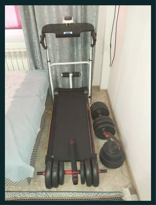 Гантель беговая дорожка