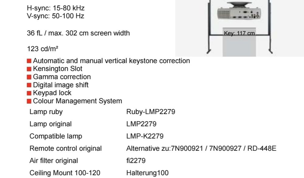 Videoproiector Medion