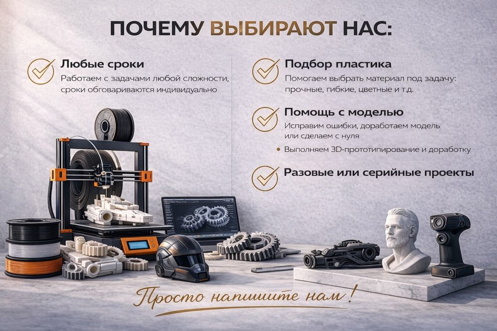 3D печать и 3D сканирование