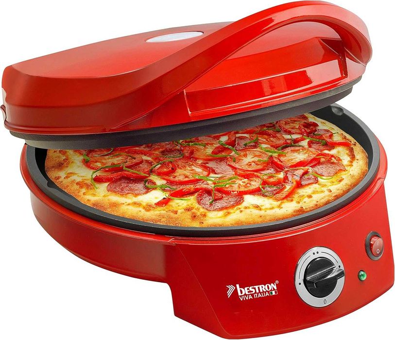 Mini cuptor pentru pizza Viva Italia BESTRON APZ400, Grill MX79