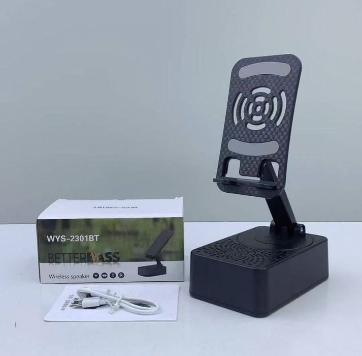 Держатель для телефона 2 В 1 
с Bluetooth-ДИНАМИКОМ!