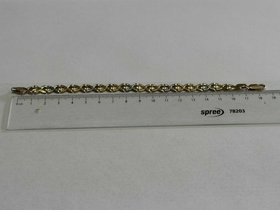 Златна гривна 18К 750