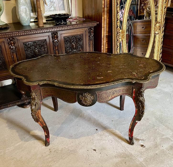 Masă veche Charles Boulle *** vintage / antic / vechi / retro ***