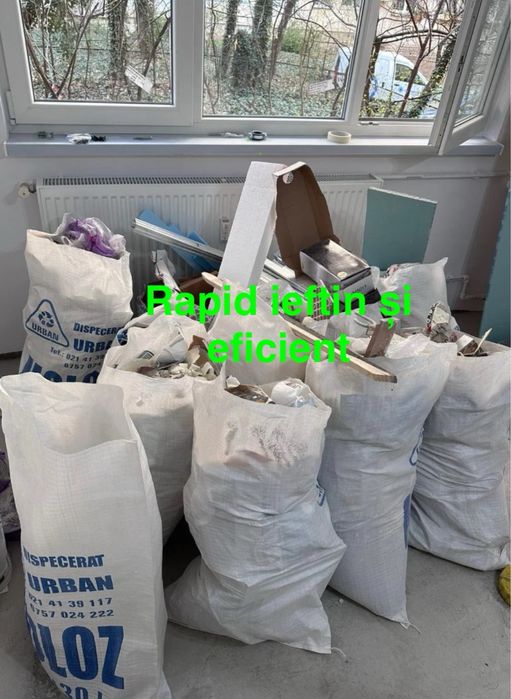 DECOPERTARI , Debarasāri moloz si  moluz decopertāri, echipā rapidā