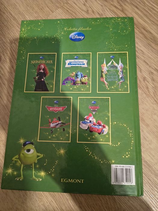 Carte...carte Universitatea Monștrilor editura egmont colecția filmelor Disney