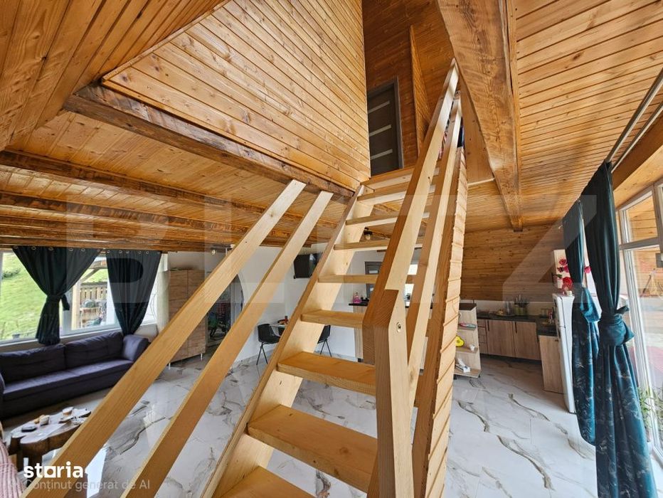 Cabana autentica cu 4565 mp teren, Liniste si Confort, Avram Iancu