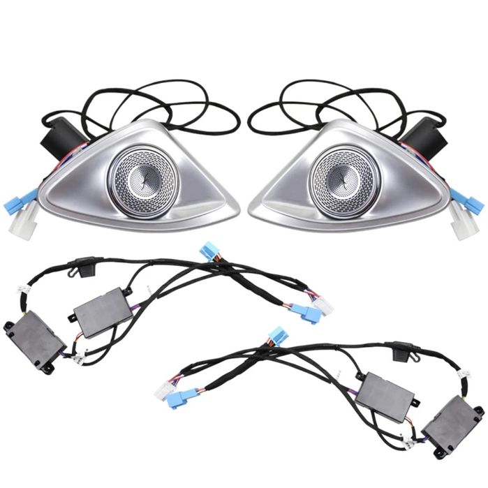 Set Grile Ventilație, Tweetere 4D si Capace Boxe Mercedes E-Class W213